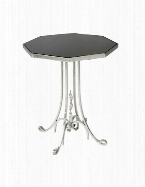 Set Of Two Lund Side Tables In Silver Design By Aidan Gray