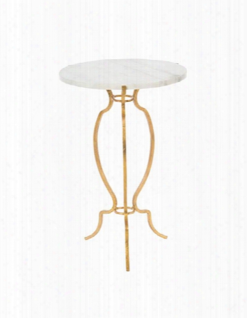 Set Of Two Portrack House Garden Tables In Gold Design By Aidan Gray-haired