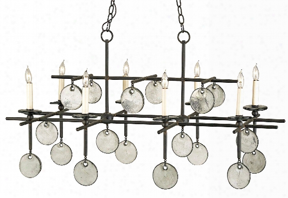 Sethos Rectangular Chandelier Design By Currey & Company