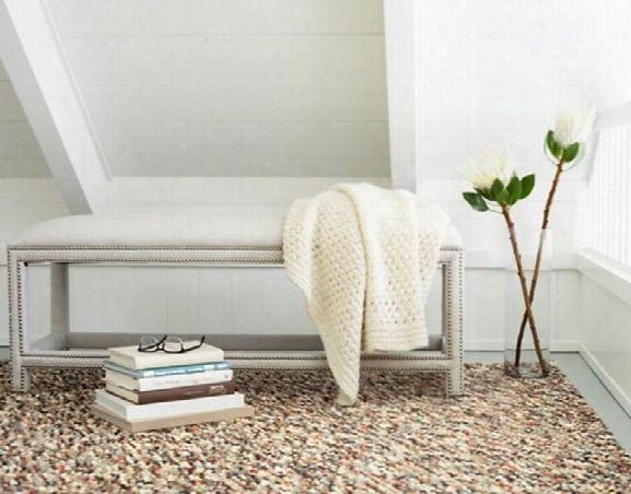 Seurat Neutral Wool Woven Rug Design By Dash & Albert