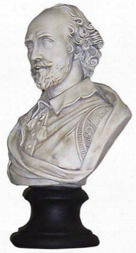 Shakespeare Bust In Plaster Design By House Parts