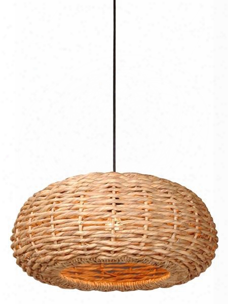 Shallow Round Hyacinth Pendant Light Design By Emissary