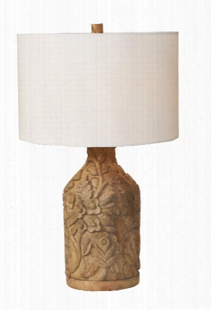 Shanghai Paradise Carved Lamp Designed By Florence Broadhurst