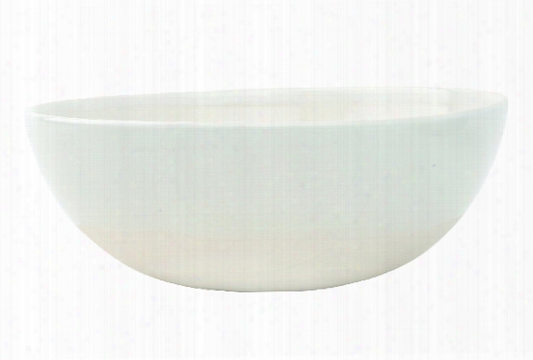 Shell Bisque Cereal Bowl In White Design By Canvas