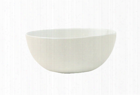 Shell Bisque Small Bowl In White Design By Canvas