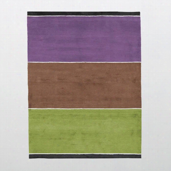Shida Organic Collection 100% Wool Area Rug In Assorted Colors Design By Second Studio