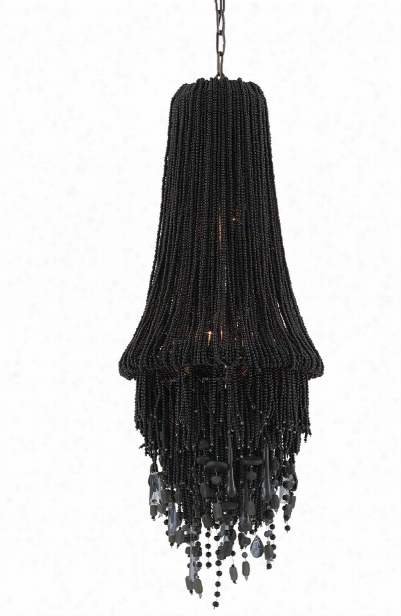 Shikari Noir Chandelier Design By Currey & Company