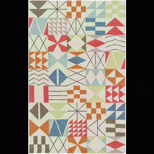 Shiloh Rug In Multi-color Design By Dwellstudio