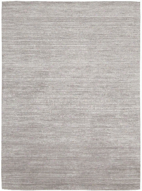 Shimmer 100% Bamboo Viscose Rug In Silver Design By Calvin Klein Home