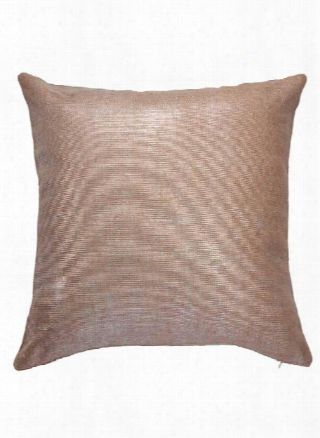 Shimmer Pillow In Champagne Beige Design By Jaipur