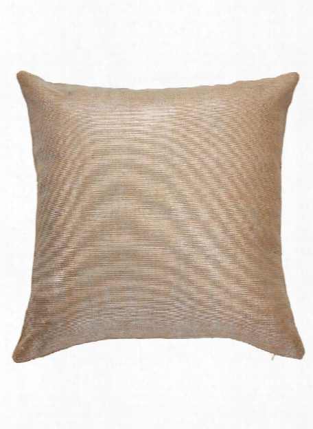 Shimmer Pillow In Incense & Silver Design By Jaipur