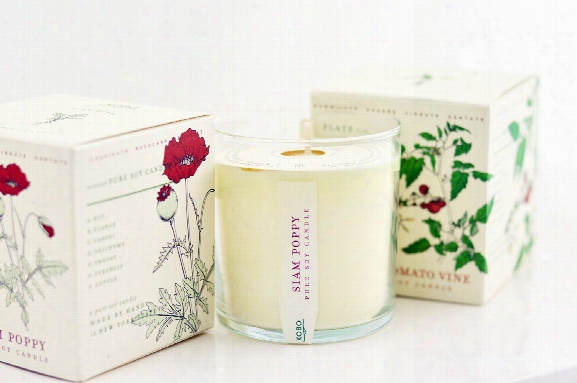 Siam Poppy Soy Candle Design By Kobo Candles