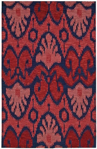 Siam Rug In Navy & Red Design By Nourison