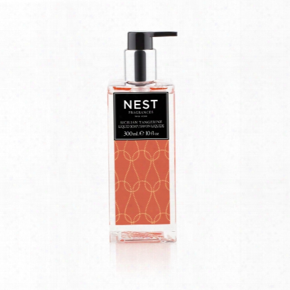 Sicilian Tangerine Liquid Soap Design By Nest Fragrances