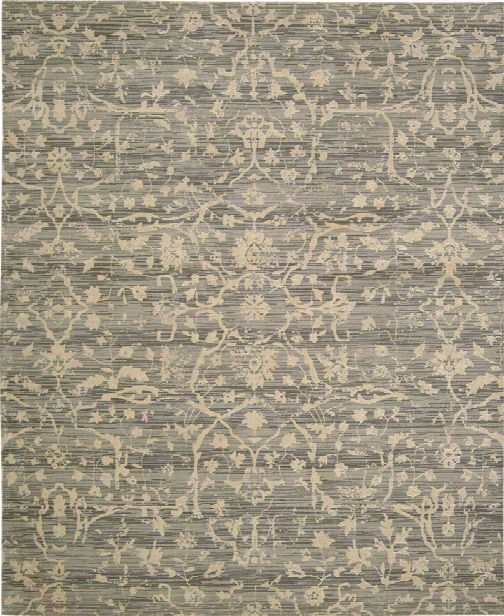 Silk Elements Rug In Taupe Design By Nourison