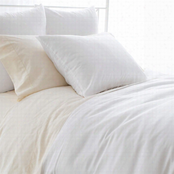 Silken Solid White Bedding Design By Pine Cone Hill