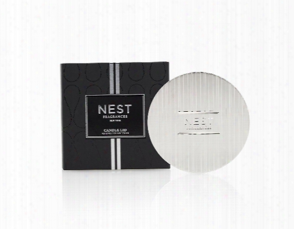Silver Classic Candle Lid Design By Nest Fragrances