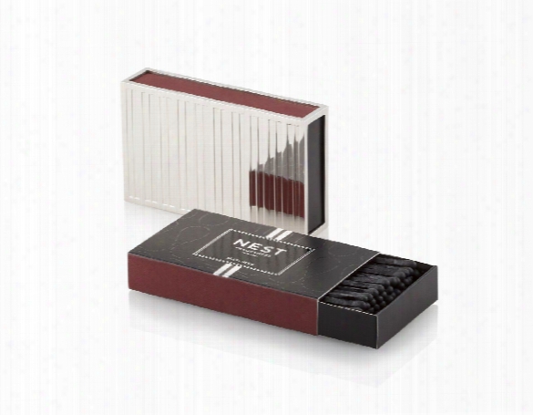 Silver Matchbox Holder Design By Nest Fragrances