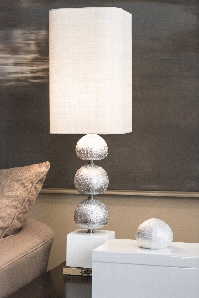 Silver Sea Urchin Buffet Lamp Design By Couture Lamps
