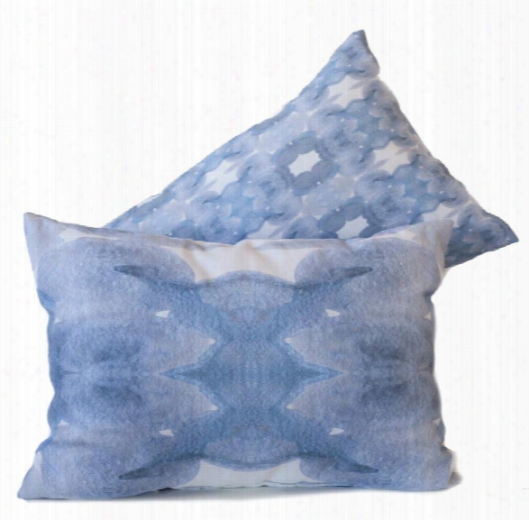 Silver Sky Throw Pillow Designed By Elise Flashman