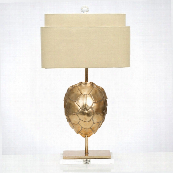 Silver Tortoise Table Lamp Design By Couture Lamps