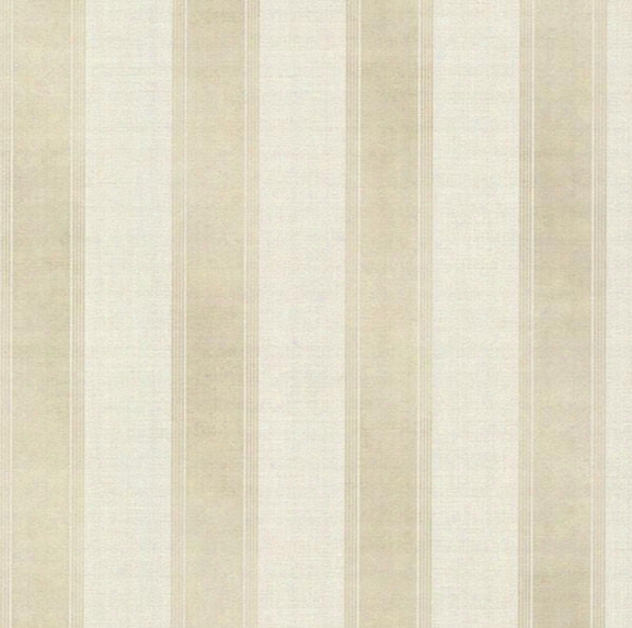 Simmons Beige Regal Stripe Wallpaper From The Avalon Collection By Brewster Home Fashions