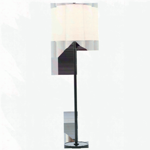 Simple Floor Lamp In Various Finishes & Shades Design By Barbara Barry