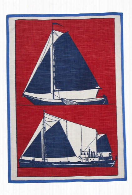 Skipper Tea Towel Design By Thomas Paul