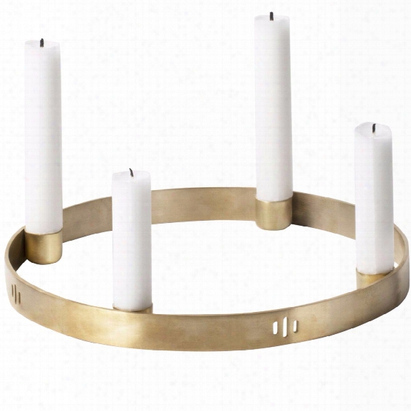 Small Candle Holder Circle Design By Ferm Living