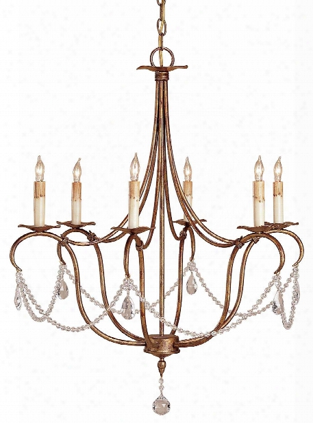 Small Crystal Light Chandelier Design By Currey & Company