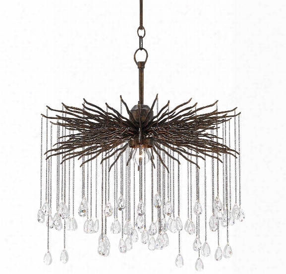 Small Fen Chandelier Design By Currey & Company