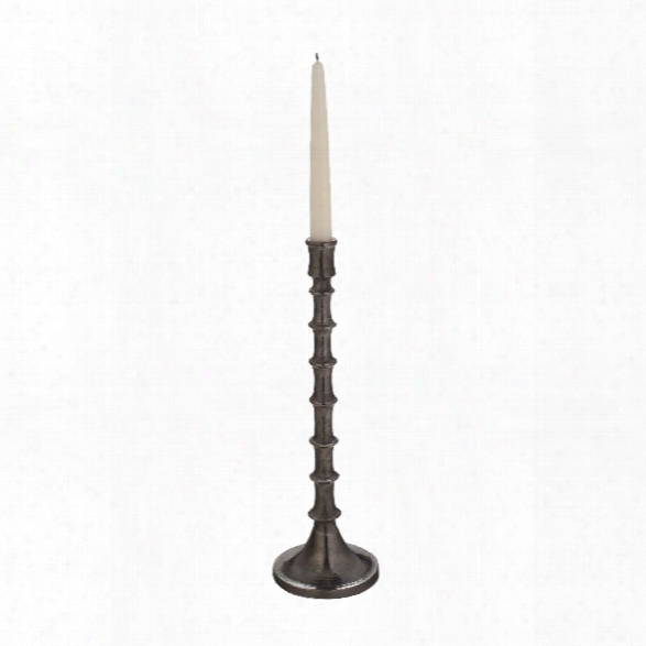 Small Gunmetal Candleholders Design By Lazy Susan
