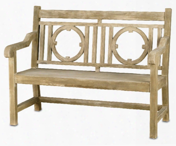 Small Leagrave Bench Design By Currey &ammp; Company