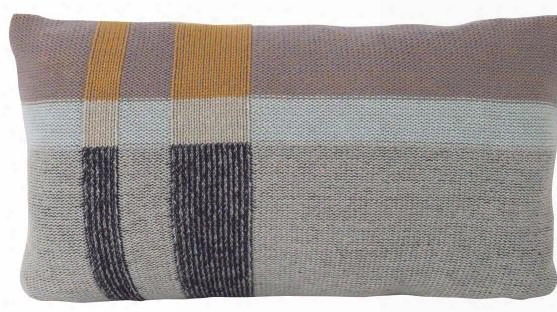Small Medley Knit Cushion In Mint Design By Ferm Living