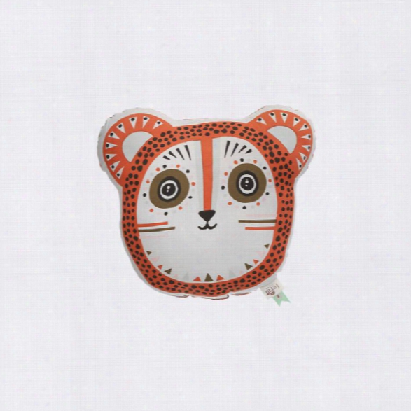 Billy Bear Cushion In Orange Design By Ferm Living