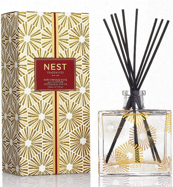 Birchwood Pine Reed Diffuser Design By Nest Fragrances