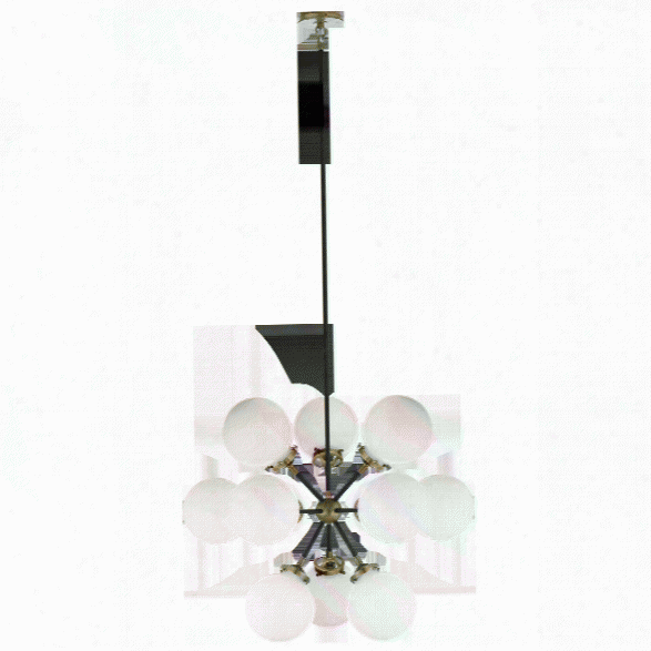 Bistro Small Round Chandelier In Various Finishes W/ Glass Design By Ian K. Fowler