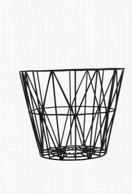 Black Wire Basket By Ferm Living