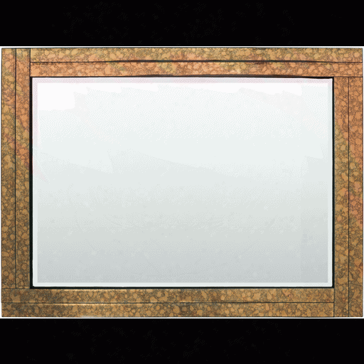 Small Seymour Wall Mirror In Copper Design By Surya