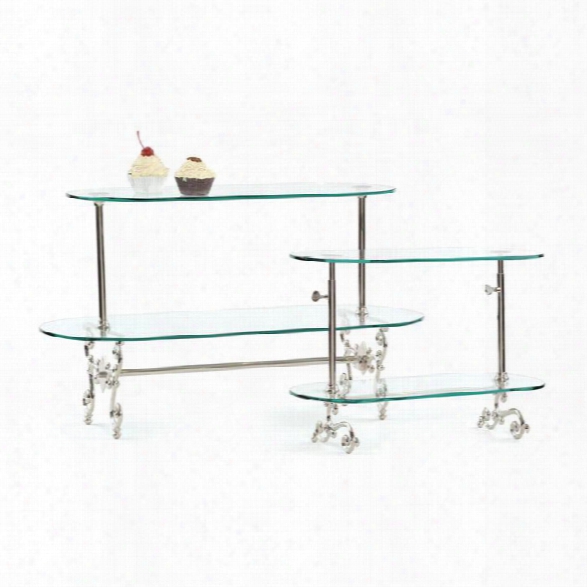 Small Two Tier Adju Stable Pastry Stand By Bd Edition