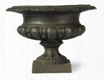 Small Urn In Faux Lead Finish Design By Capital Garden Products