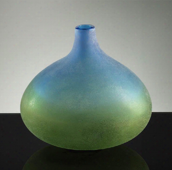 Small Vizio Blue And Green Vase Design By Cyan Design
