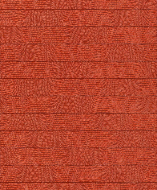 Snakeskin Wallpaper In Orange Design By Bd Wall
