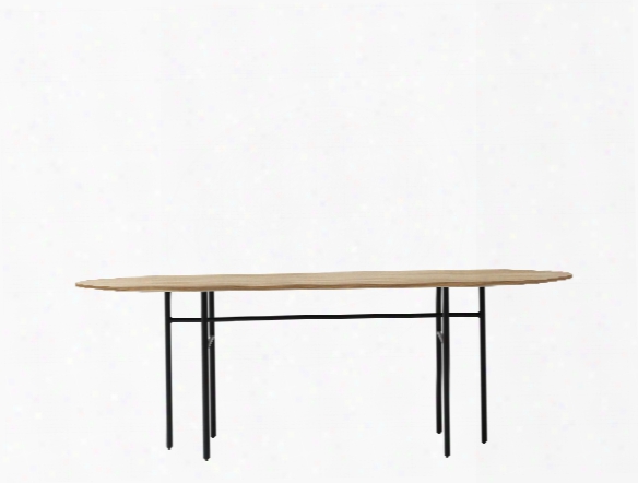 Snaregade Oval Table In Natural Oak Design By Menu