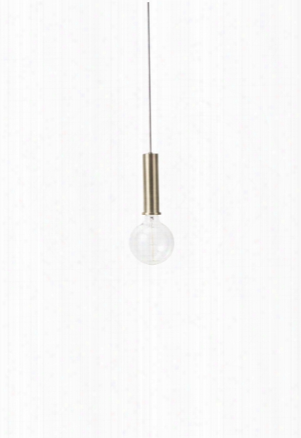 Socket Pendant High In Brass Design By Ferm Living