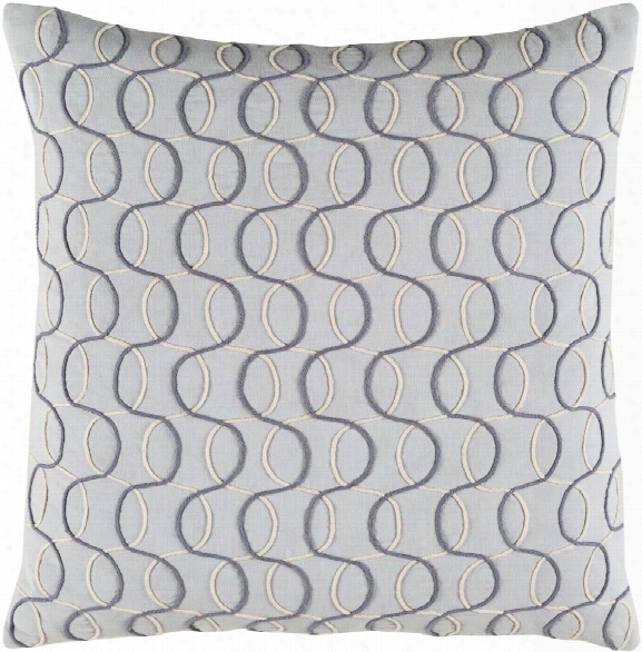 Solid Bold Ii Pillow In Charcoal & Cream Design By Bobby Berk