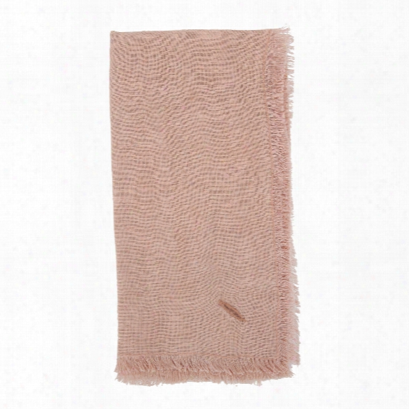 Solid Linen Napkins Set Of 4 In Salmon Design By Sir/madam