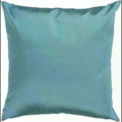 Solid Luxe Teal Pillow Design By Surya