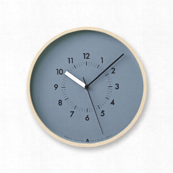 Soso Clock In Blue Design By Lemnos