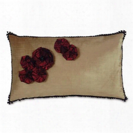 Spanish Rose Designer Pillow Design By Studio 773